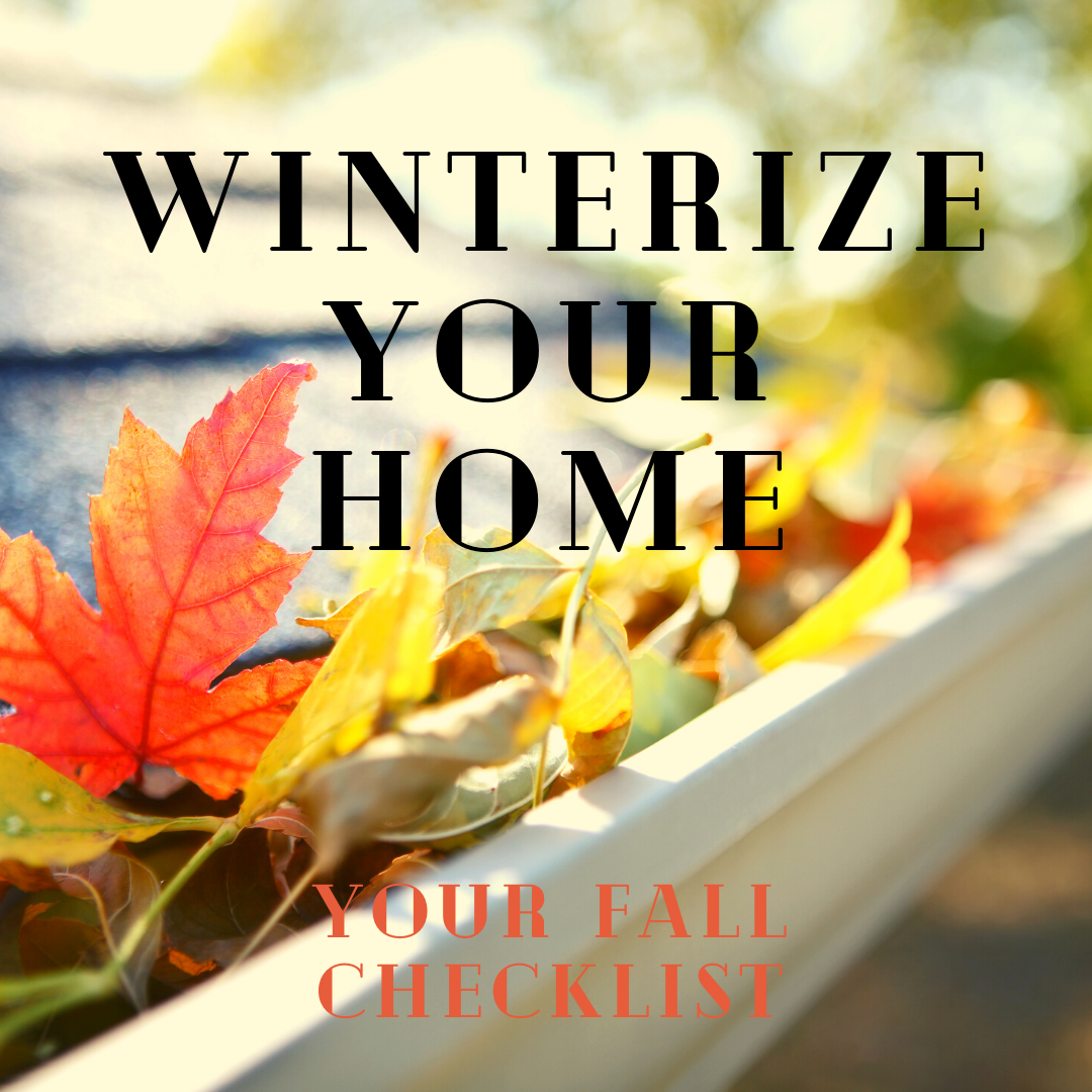 Winterize your home checklist